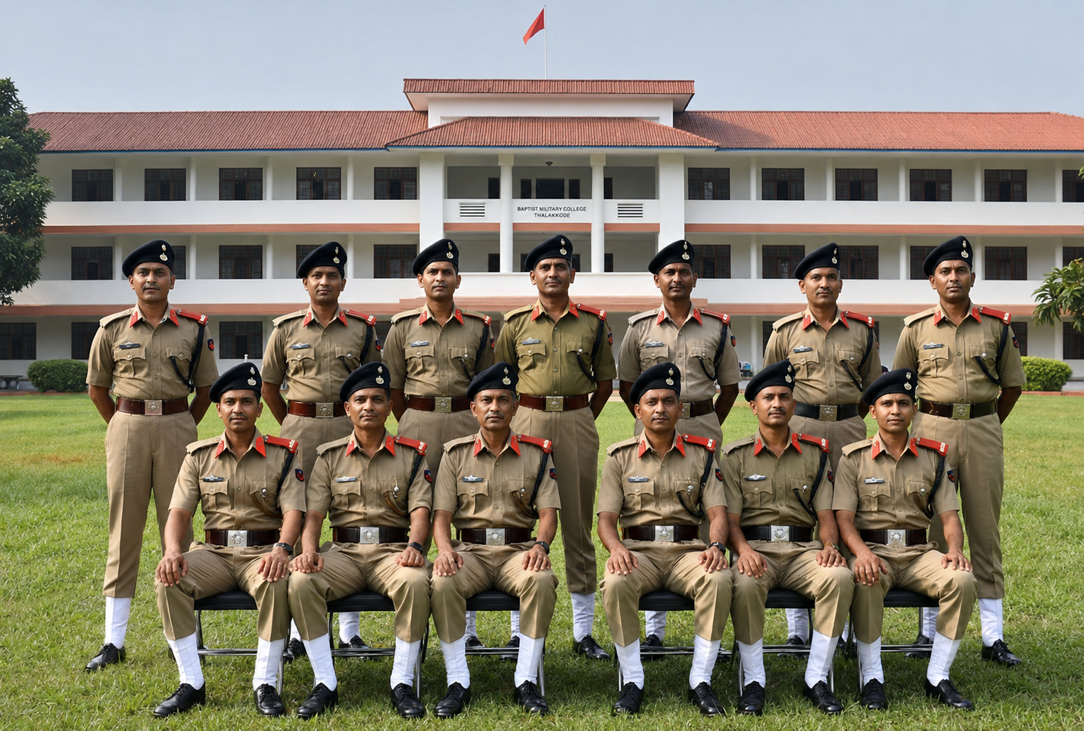 Students preparing for admission to Rashtriya Indian Military College